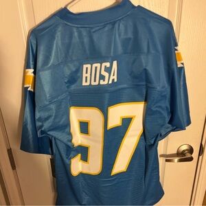 Blue Football Jersey with Number 97